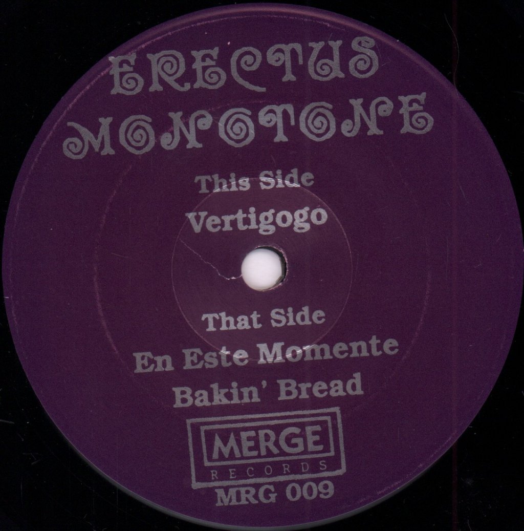 Erectus Monotone - Vertigogo - 7 Inch