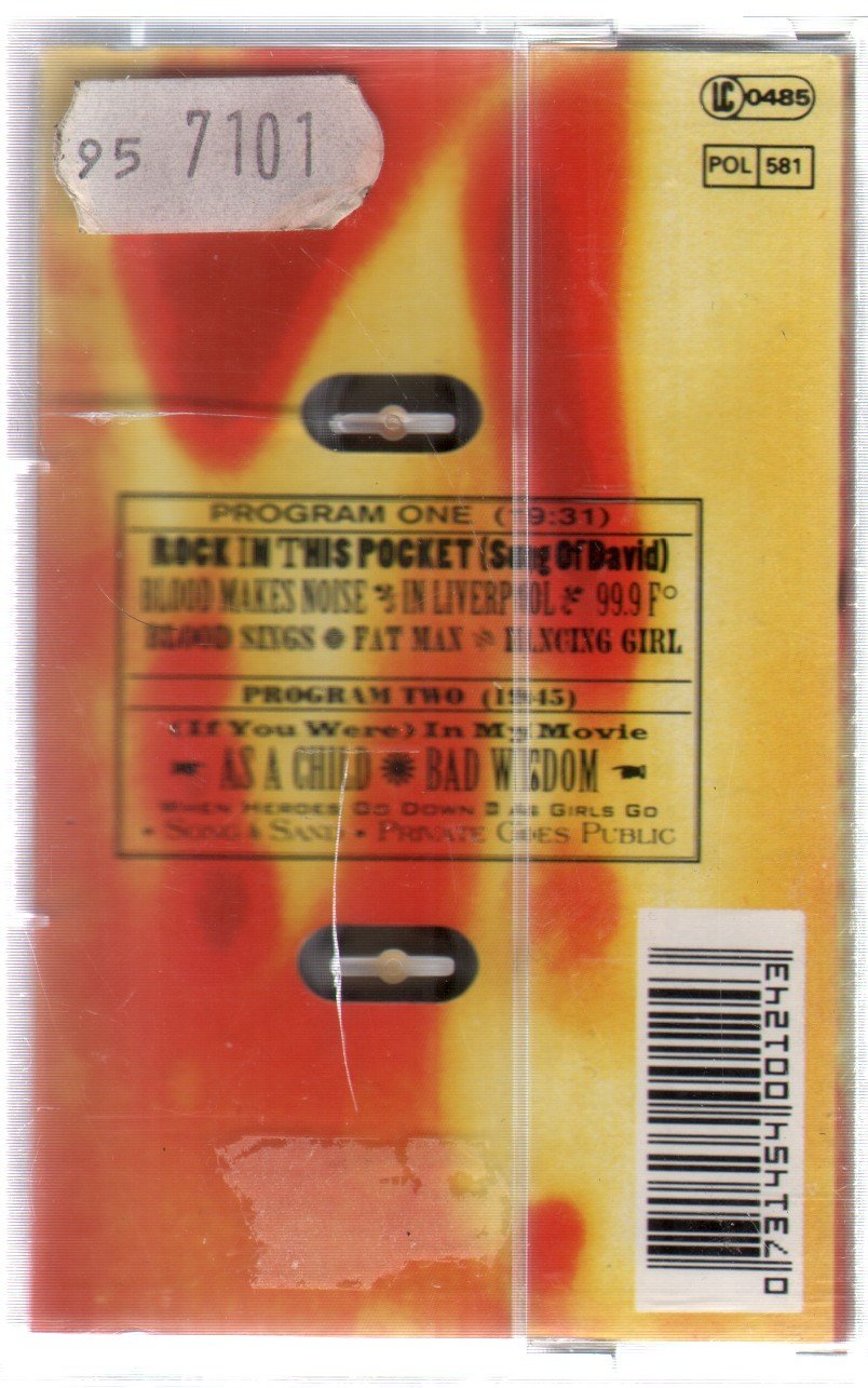 Suzanne Vega - 99.9F° - Cassette