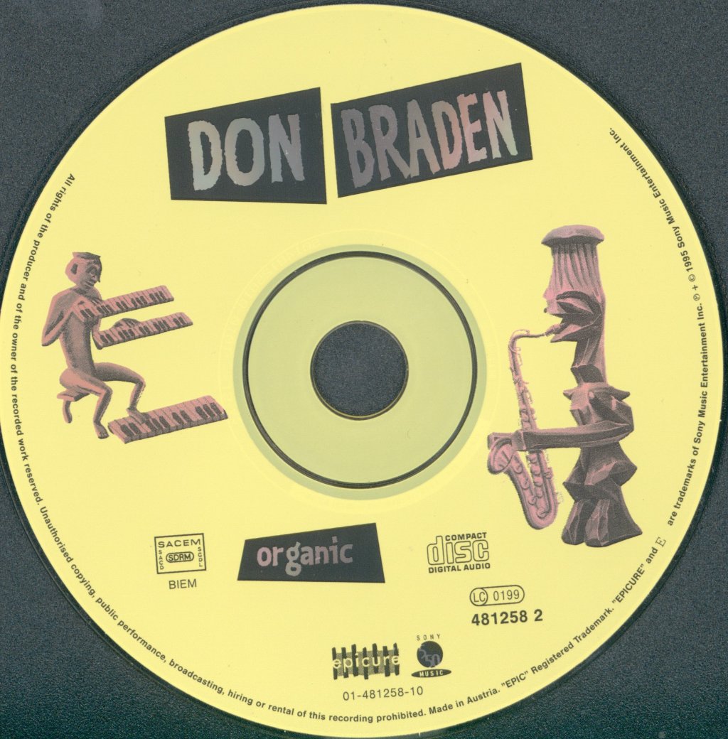 Don Braden - Organic - Cd