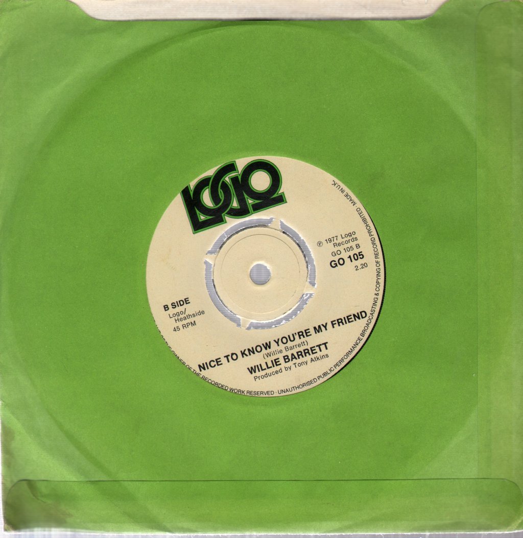 Willie Barrett - Return Of Kong - 7 Inch