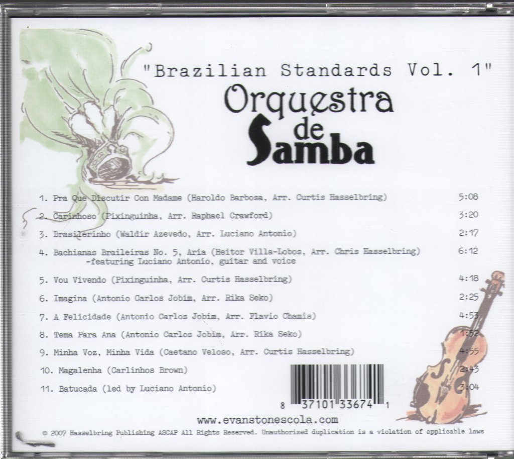 Orquestra de Samba - Brazilian Standards Vol. 1 - Cd