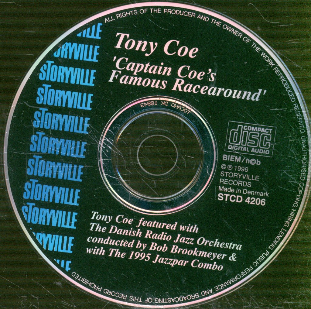 Tony Coe - Captain Coe's Famous Racearound - Cd