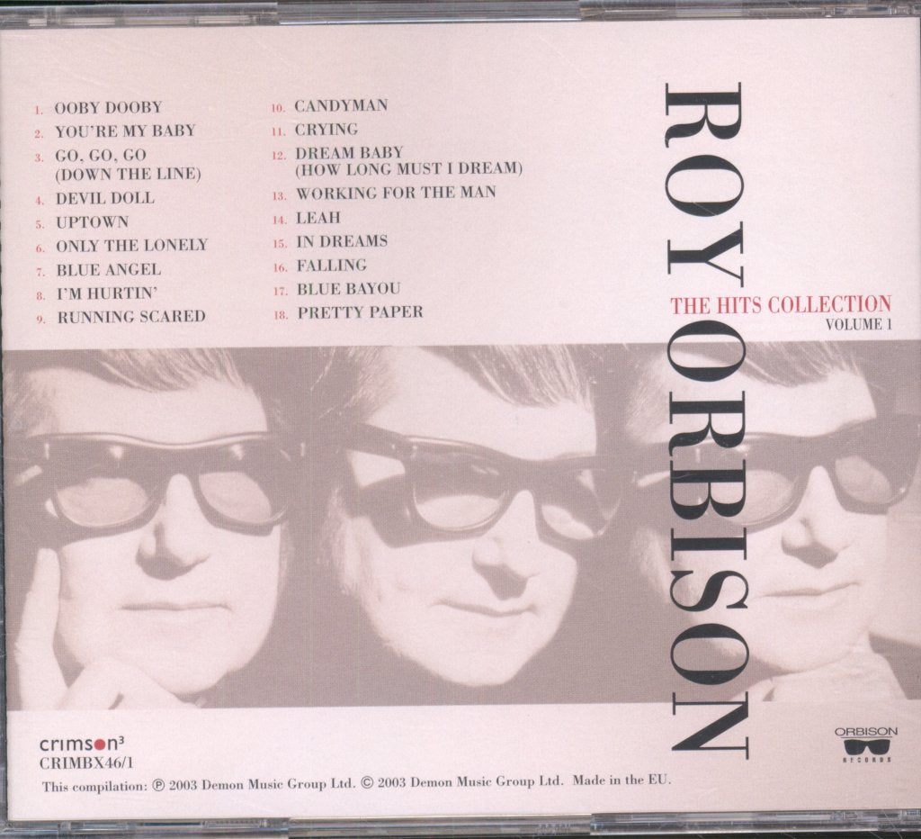 Roy Orbison - Hits Collection Volume 1 - Cd