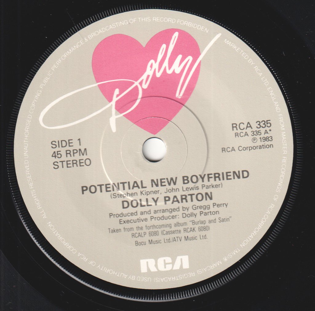 Dolly Parton - Potential New Boyfriend - 7 Inch