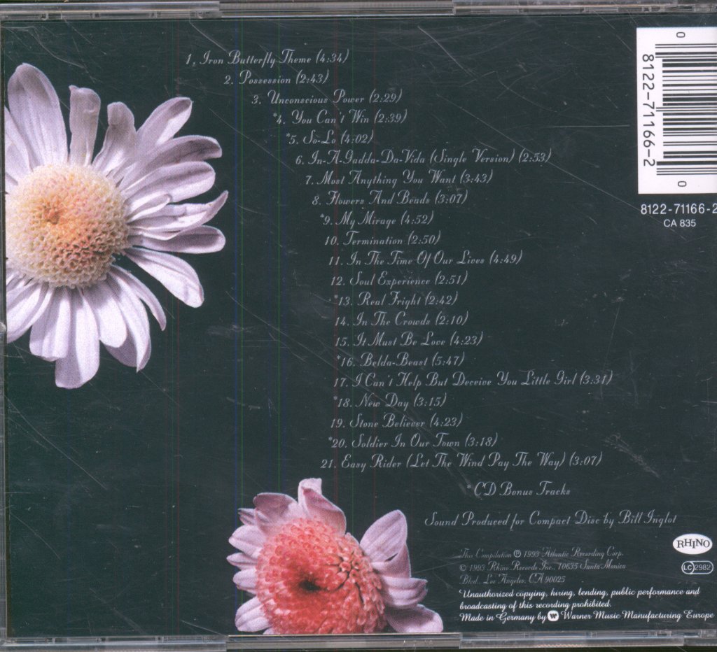 Iron Butterfly - Light And Heavy: The Best Of Iron Butterfly - Cd