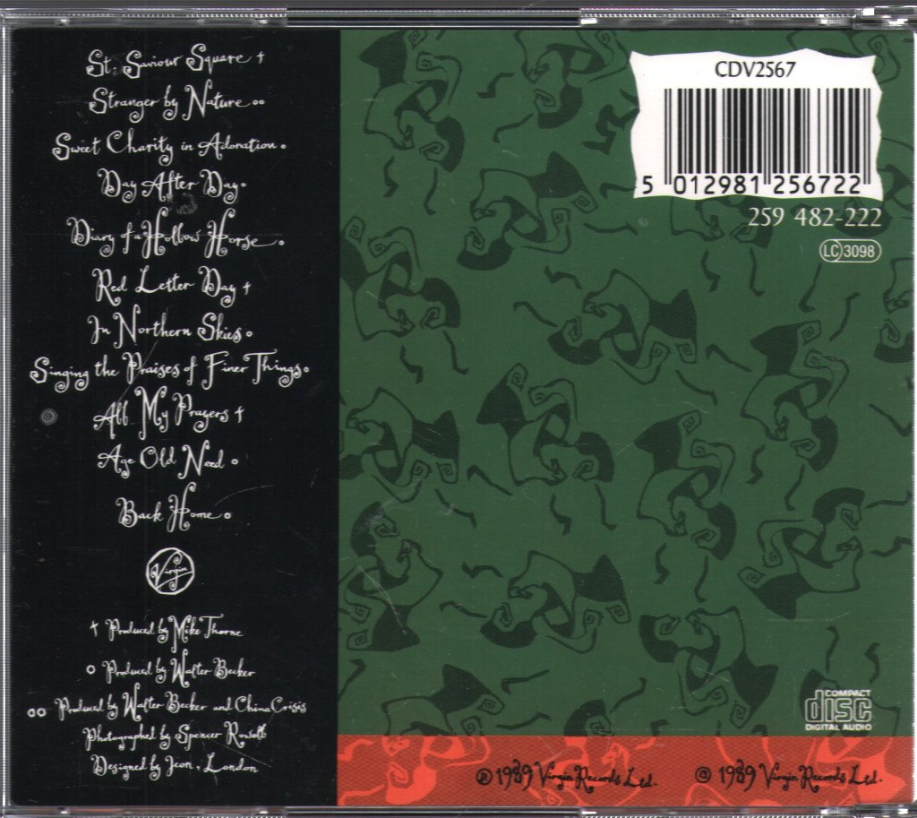 China Crisis - Diary Of A Hollow Horse - Cd