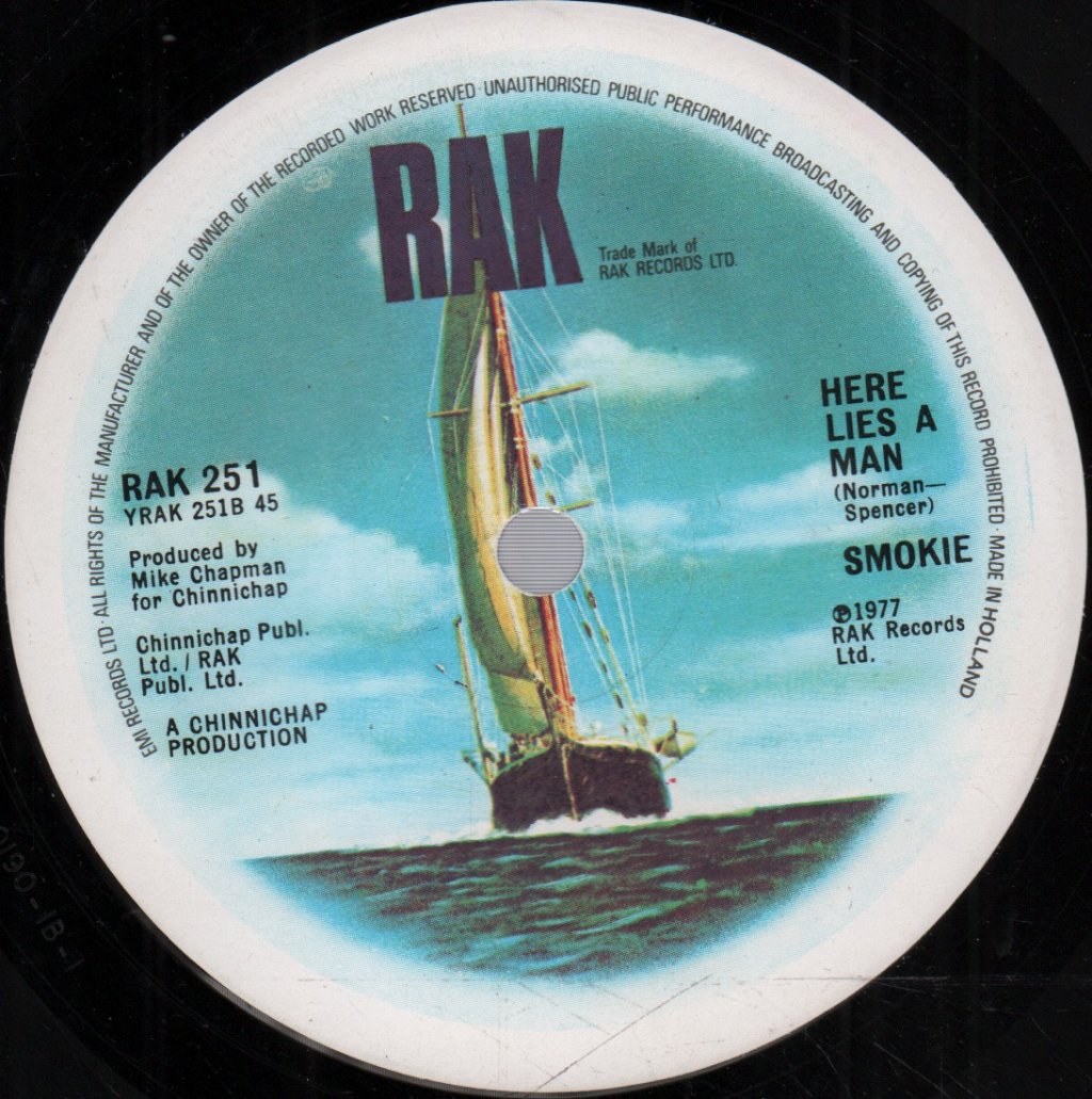 Smokie - Lay Back In The Arms Of Someone - 7 Inch