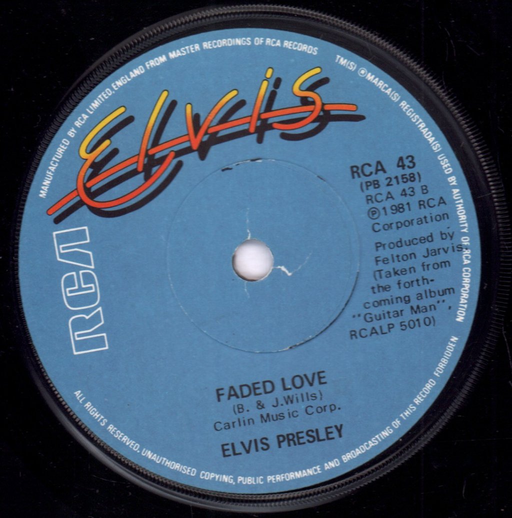 Elvis Presley - Guitar Man - 7 Inch