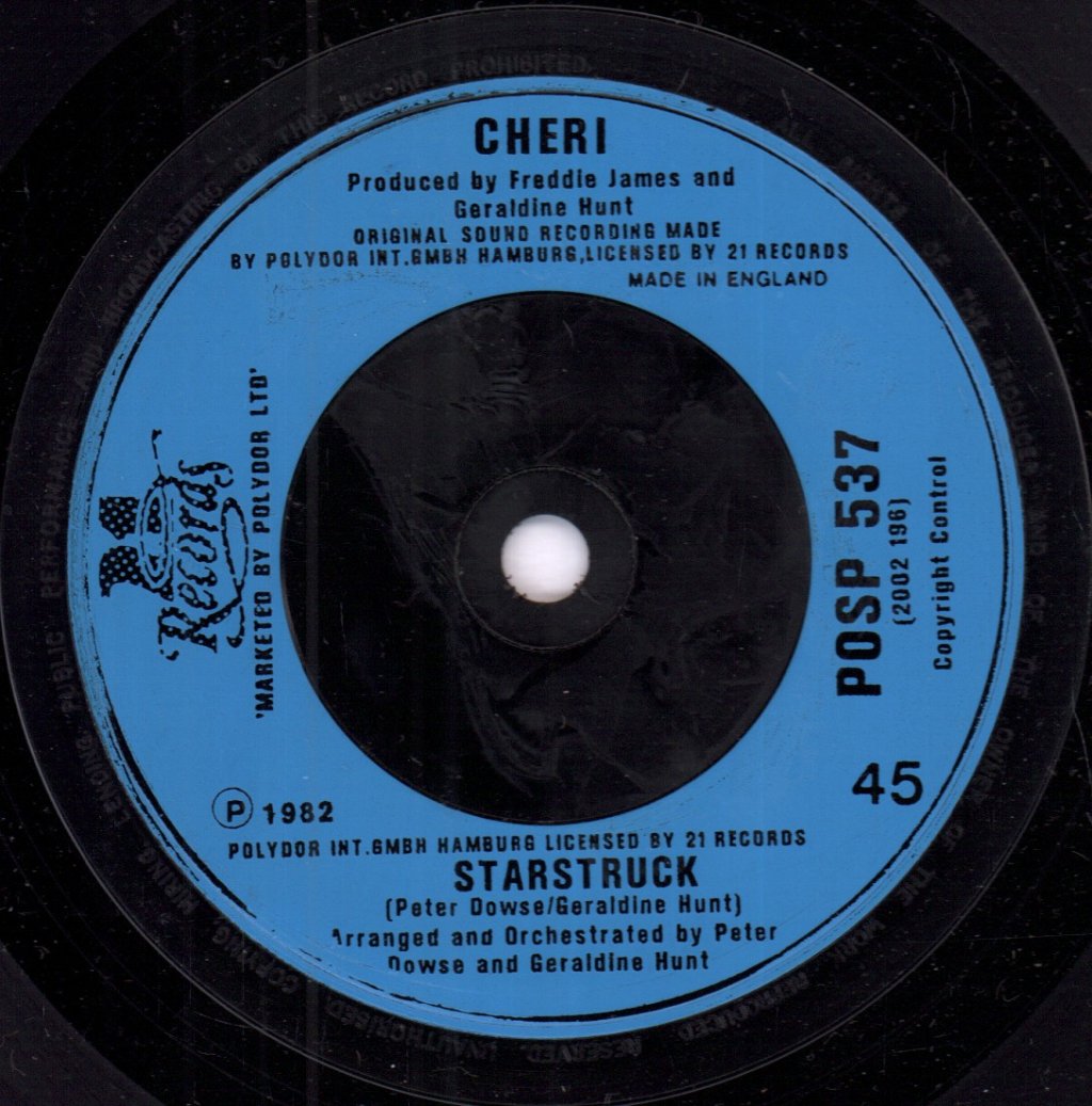 Cheri (Pop) - Give It To Me Baby - 7 Inch