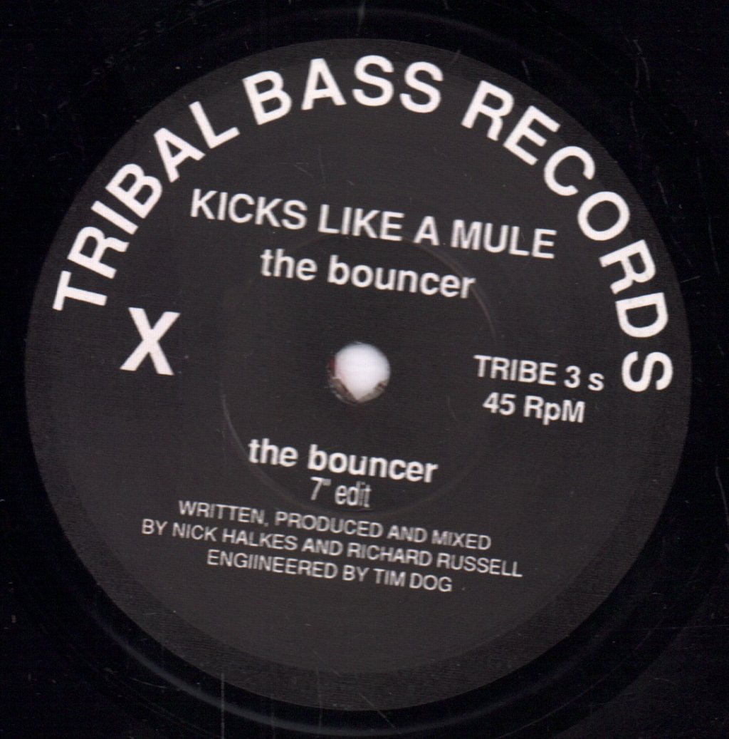 Bouncer - Kicks Like A Mule - 7 Inch