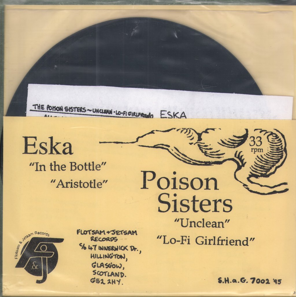 Poison Sisters/Eska - Split Single - 7 Inch