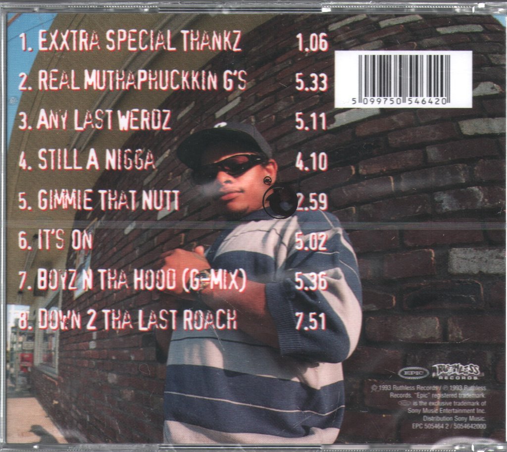 Eazy-E - It's On (Dr. Dre) 187um Killa - Cd
