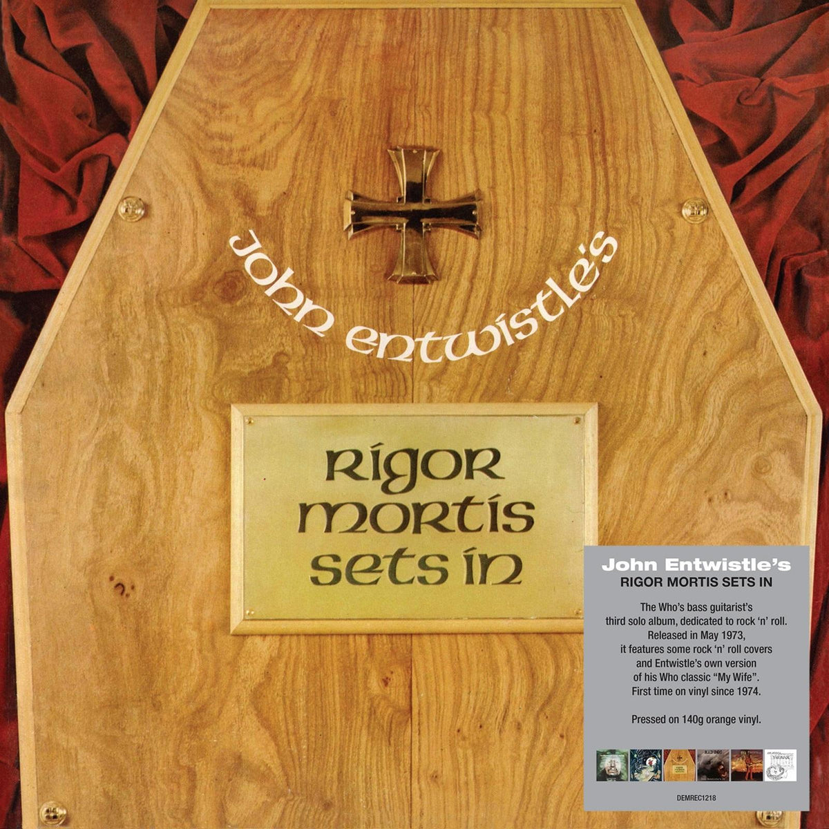 John Entwistle - John Entwistle: Rigor Mortis Sets In (Orange Colour Vinyl) - Lp