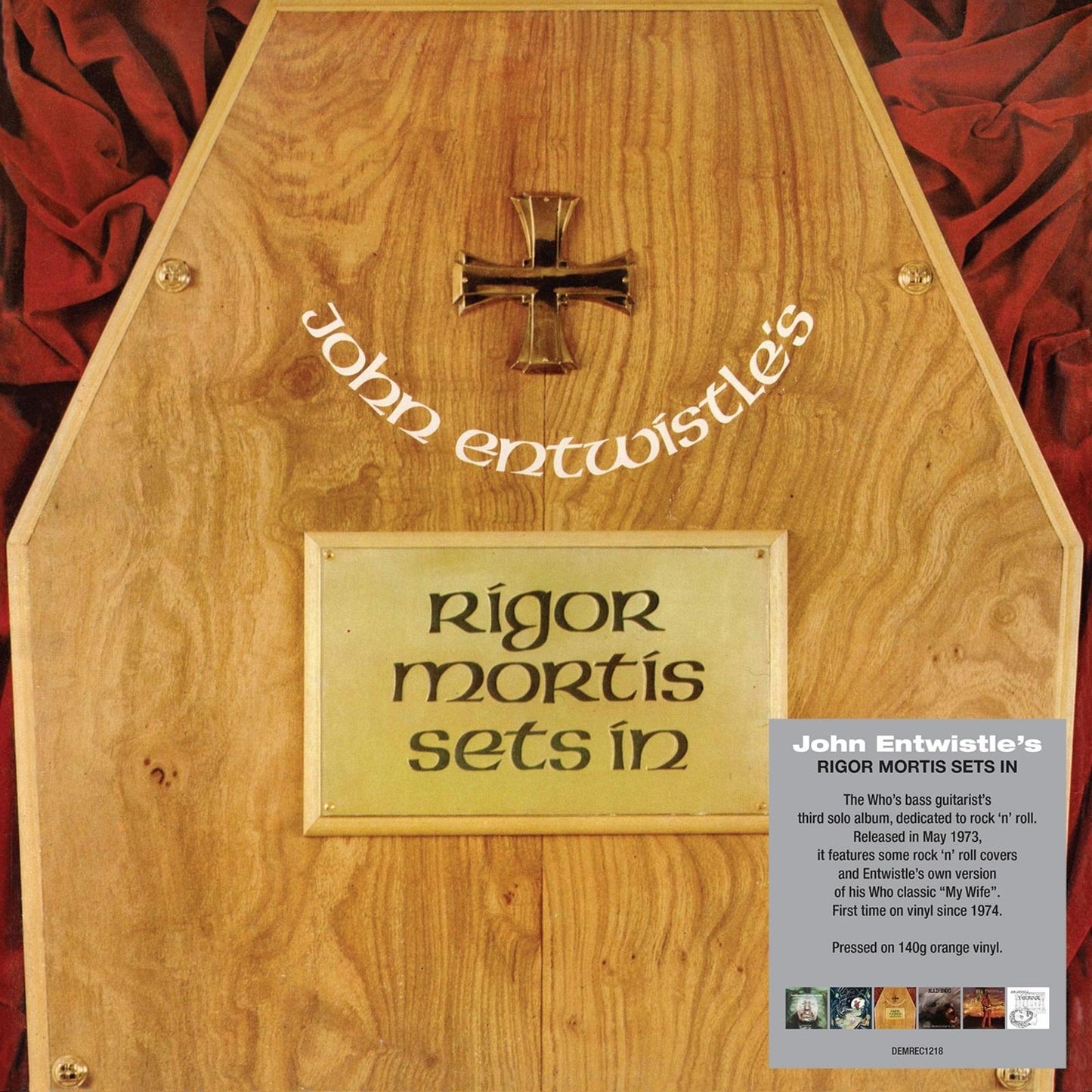 John Entwistle - John Entwistle: Rigor Mortis Sets In (Orange Colour Vinyl) - Lp