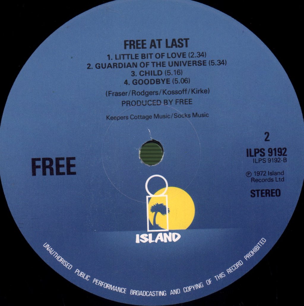 Free - Free At Last - Lp