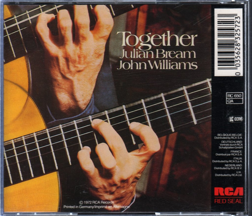 Julian Bream - Together - Cd