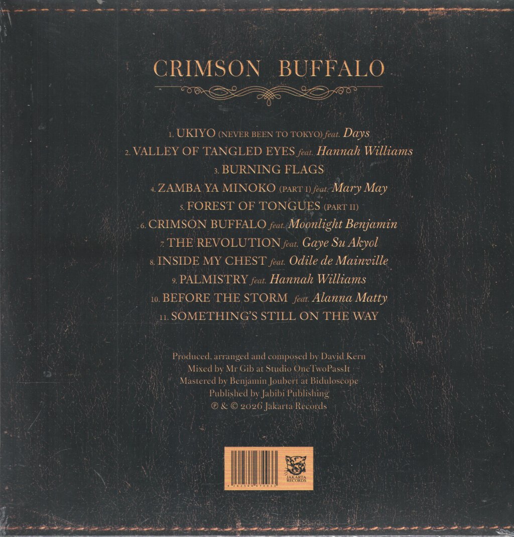 Asagaya - Crimson Buffalo - Lp