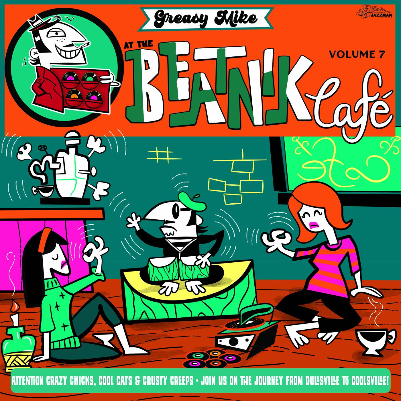 Various Artists - Greasy Mike At the Beatnik Cafe - Lp