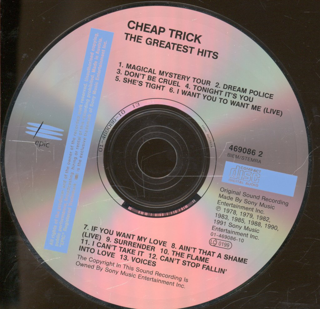 Cheap Trick - Greatest Hits - Cd