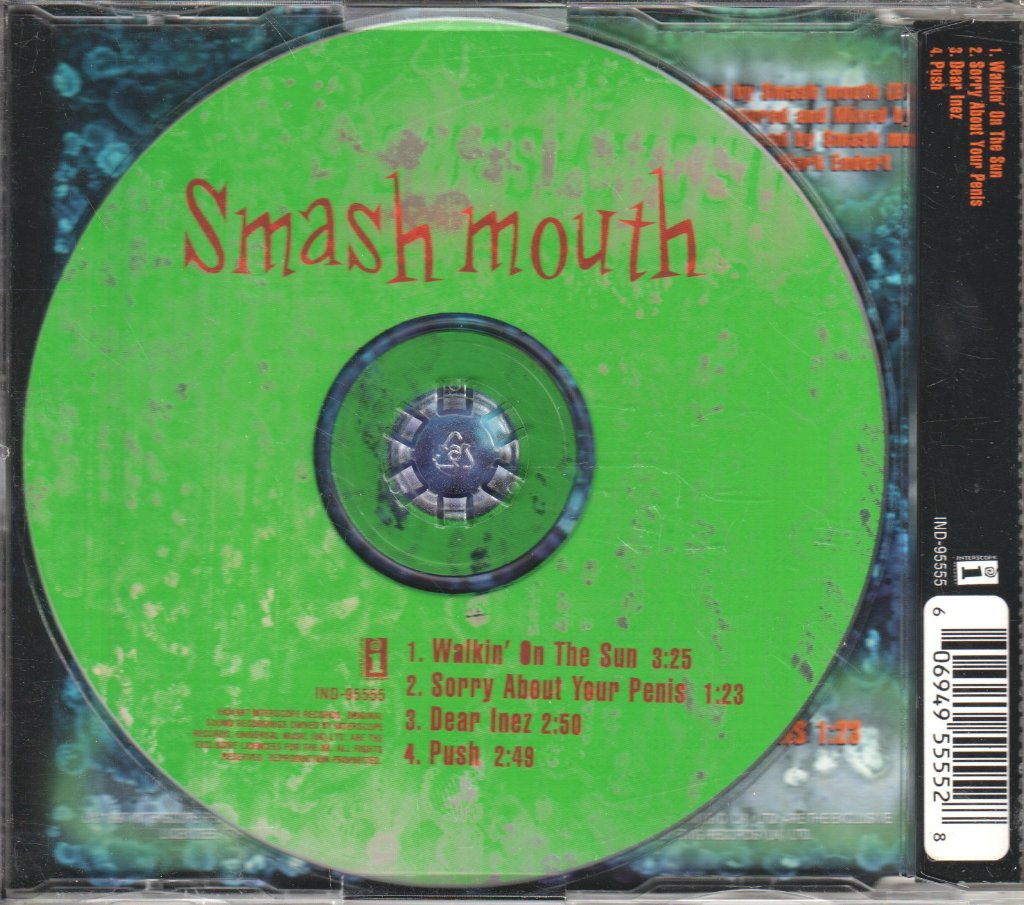 Smash Mouth - Walkin On The Sun - Cd