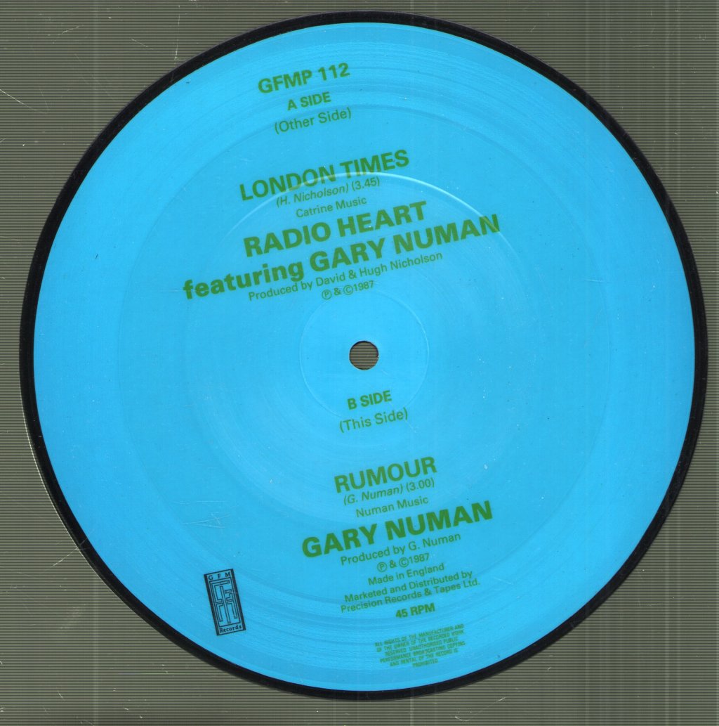 Gary Numan - London Times - 7 Inch