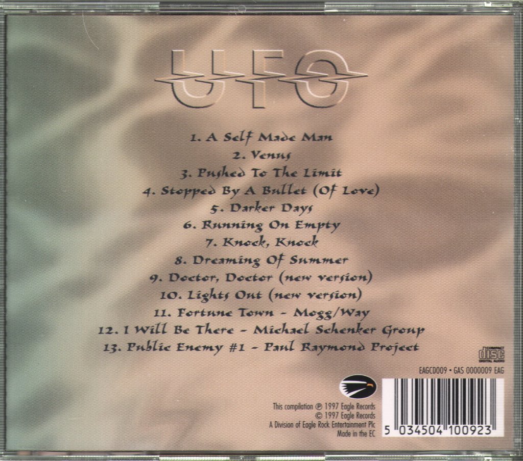 UFO - Walk On Water - Cd