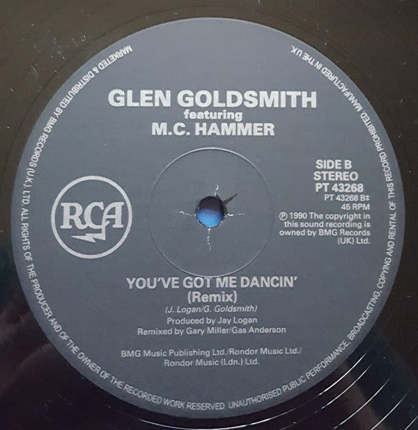 Glen Goldsmith - You've Got Me Dancin' - 12 Inch
