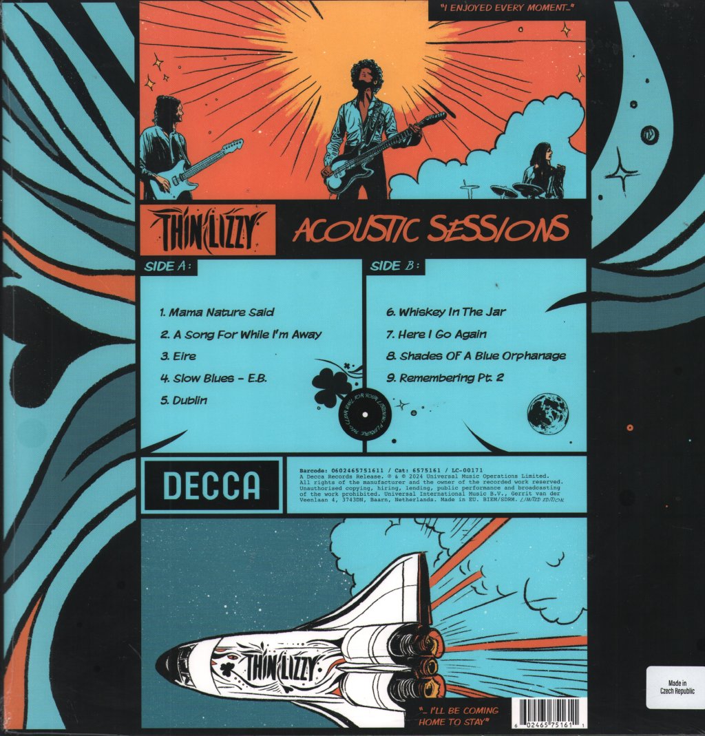 Thin Lizzy - Acoustic Sessions - Lp