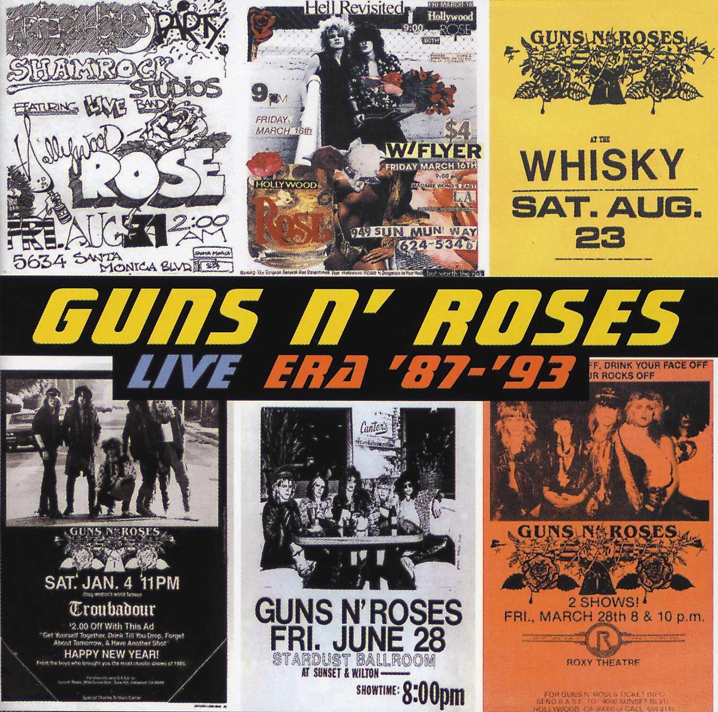Guns N' Roses - Live Era '87-'93 - Double Cd