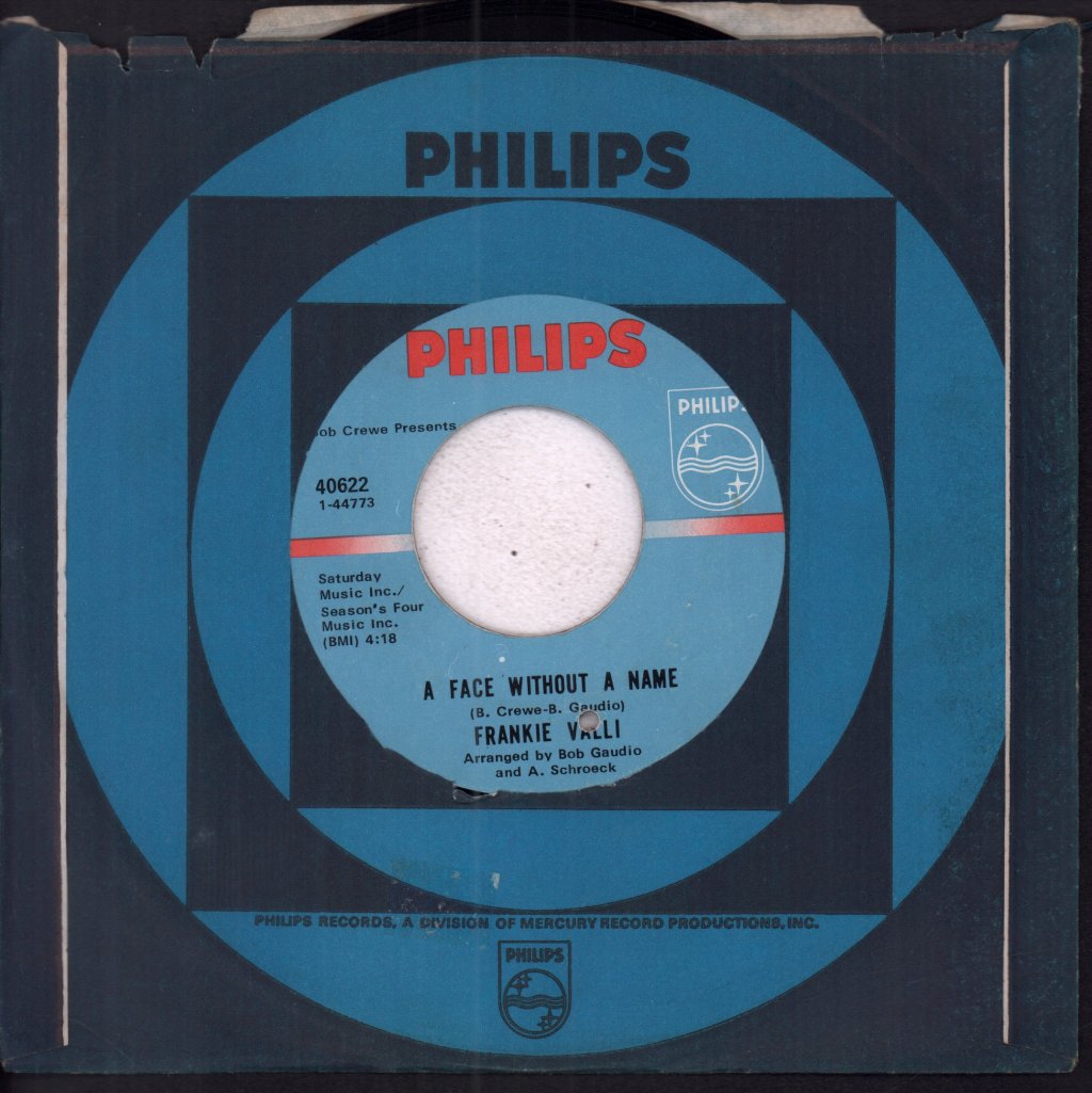 Frankie Valli - Girl I'll Never Know - 7 Inch