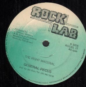 General Pecus/Chuky Star - Right Material/Career Time - 12 Inch