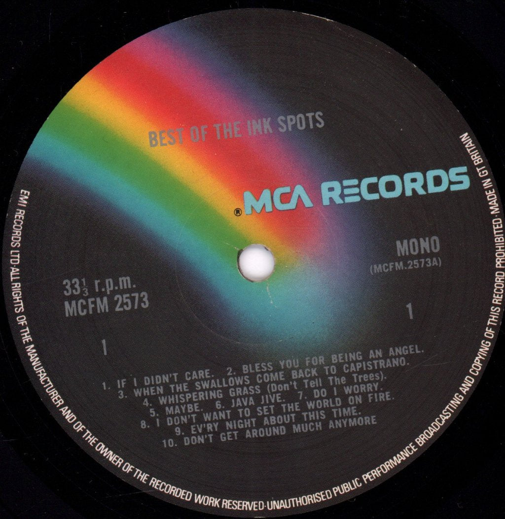 Inkspots - Best Of The - Lp