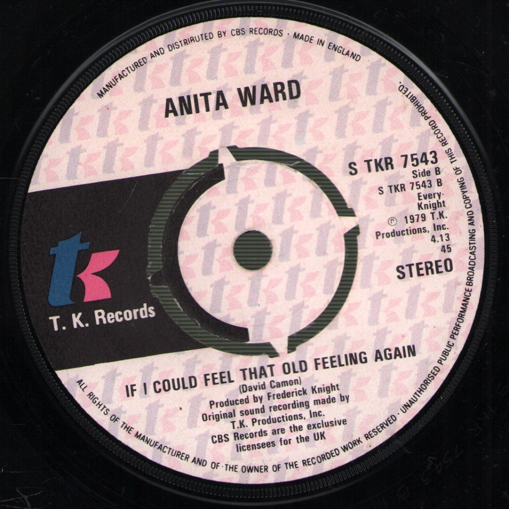 Anita Ward - Ring My Bell - 7 Inch