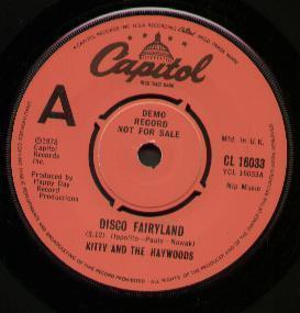 Kitty And The Haywoods - Disco Fairyland - 7 Inch