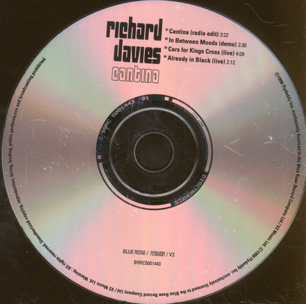 Richard Davies - Cantina - Cd