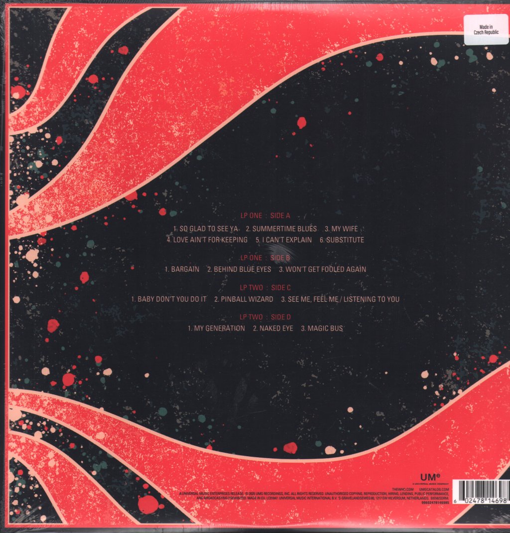 Who - Live at the Oval 1971 - Double Lp