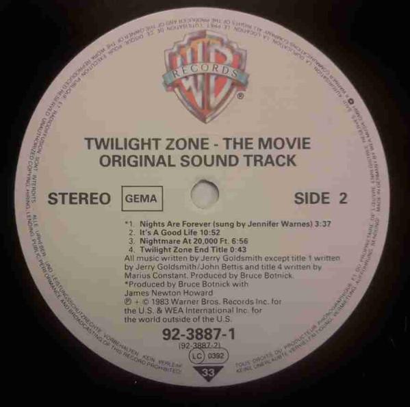 Jerry Goldsmith - Twilight Zone - The Movie - Lp