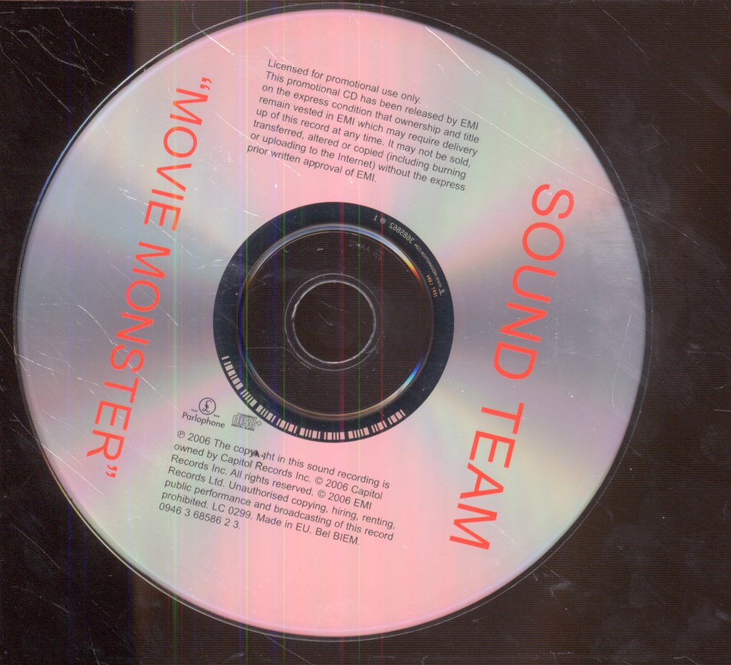 Sound Team - "Movie Monster" - Cd