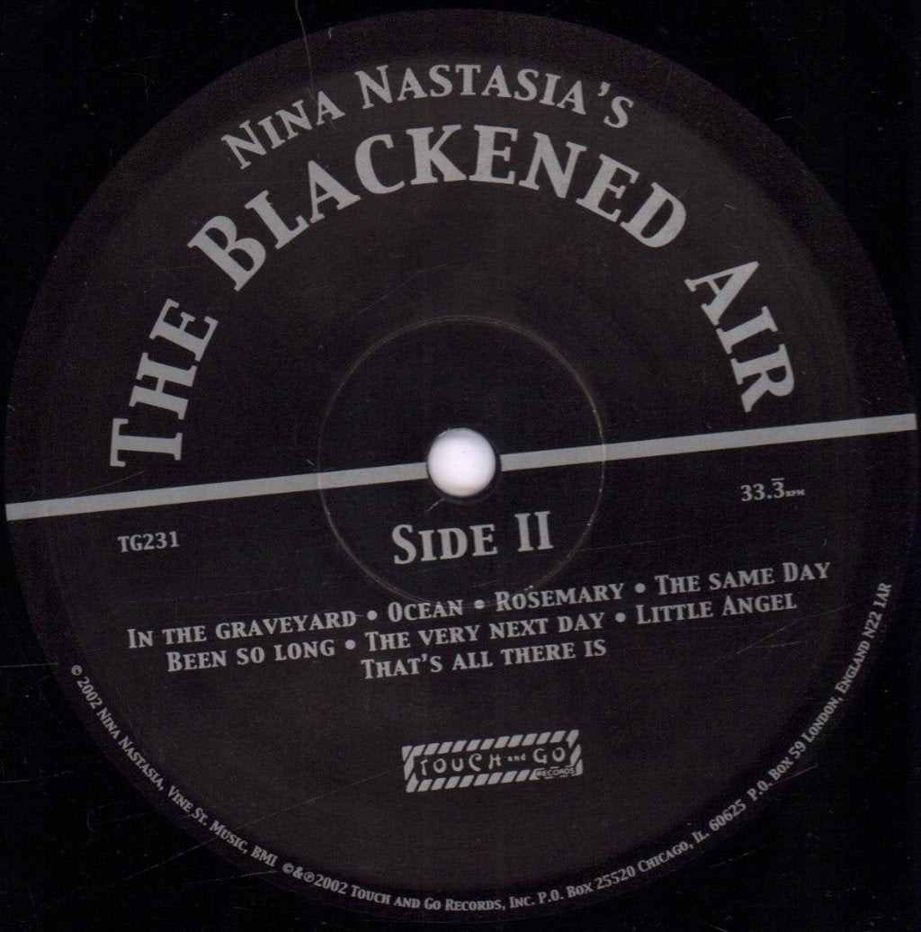 Nina Nastasia - Blackened Air - Lp