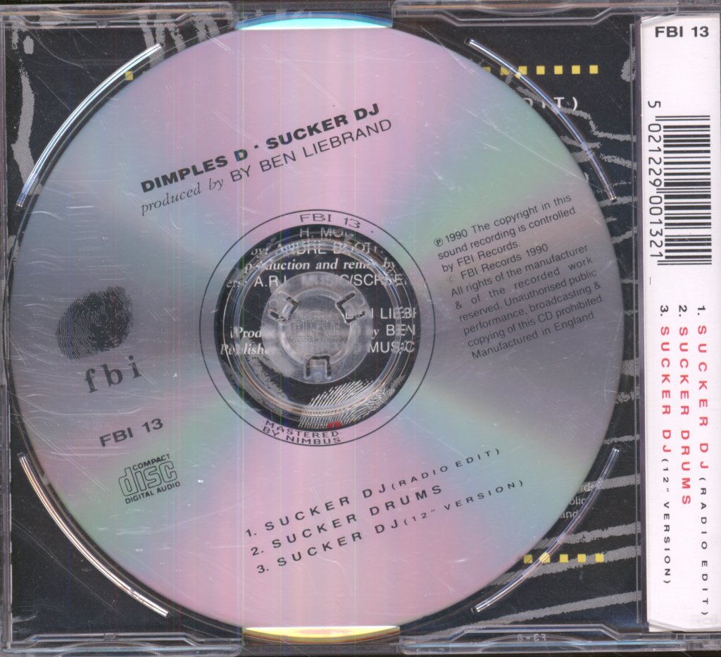Dimples D - Sucker DJ - Cd