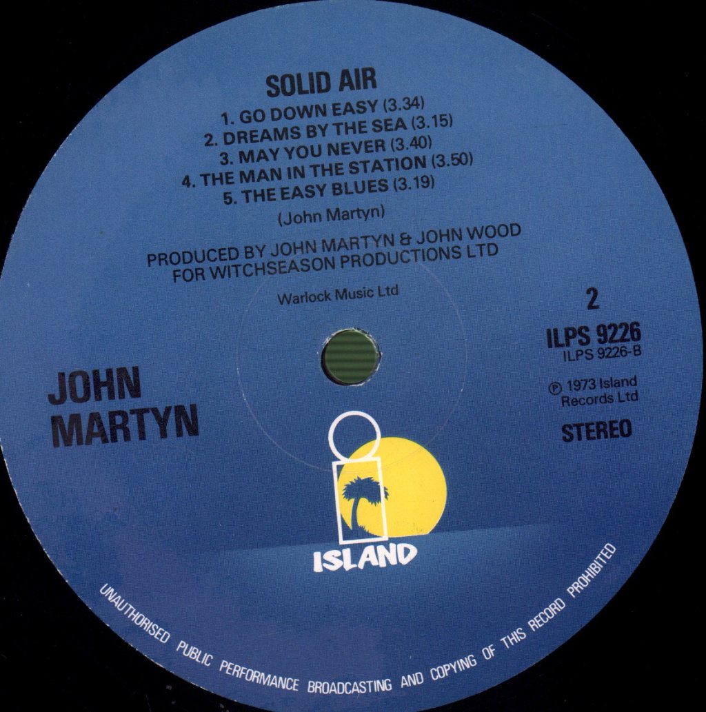 John Martyn - Solid Air - Lp