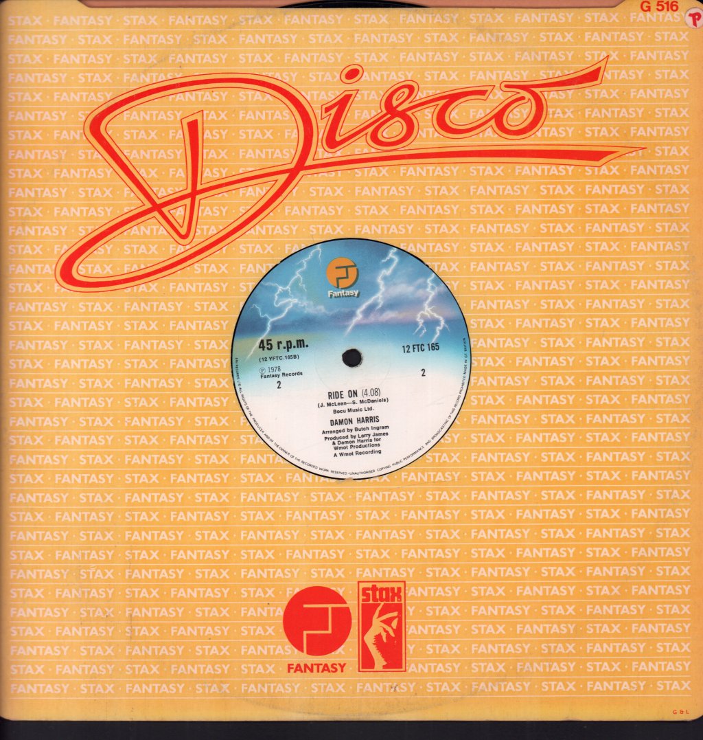 Damon Harris - It's Music - 12 Inch