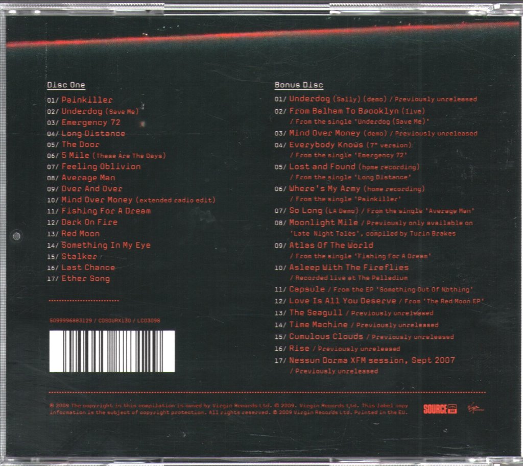 Turin Brakes - Bottled At Source / The Best Of The Source Years - Double Cd
