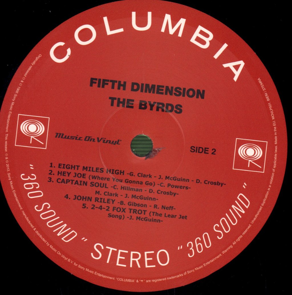 Byrds - Fifth Dimension - Lp