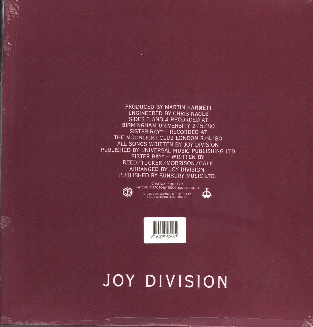 Joy Division - Still (40th Anniversary) - Double Lp