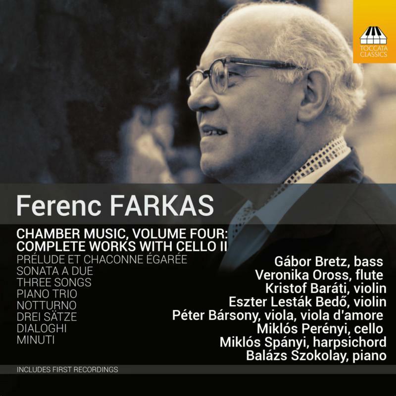 Various Artists - Ferenc Farkas: Chamber Music Vol. 4, Works With Cello II - Cd