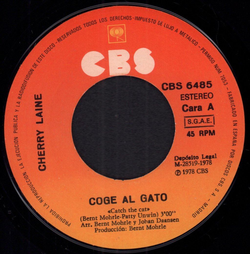 Cherry Laine - Catch The Cat - 7 Inch