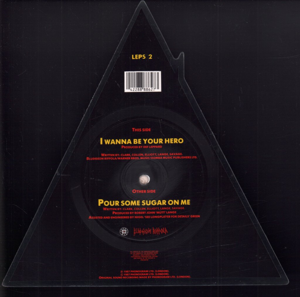 Def Leppard - Pour Some Sugar On Me - 5 Inch
