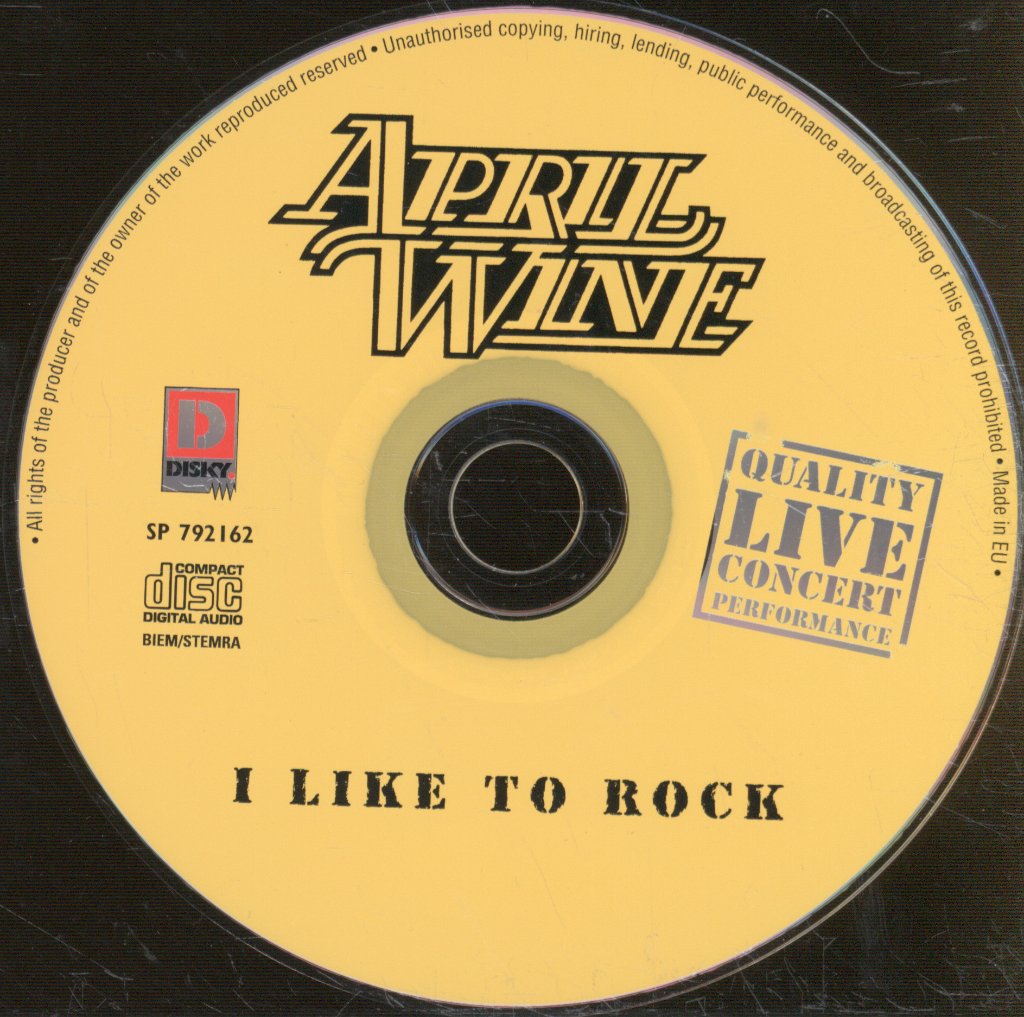 April Wine - I Like To Rock - Cd