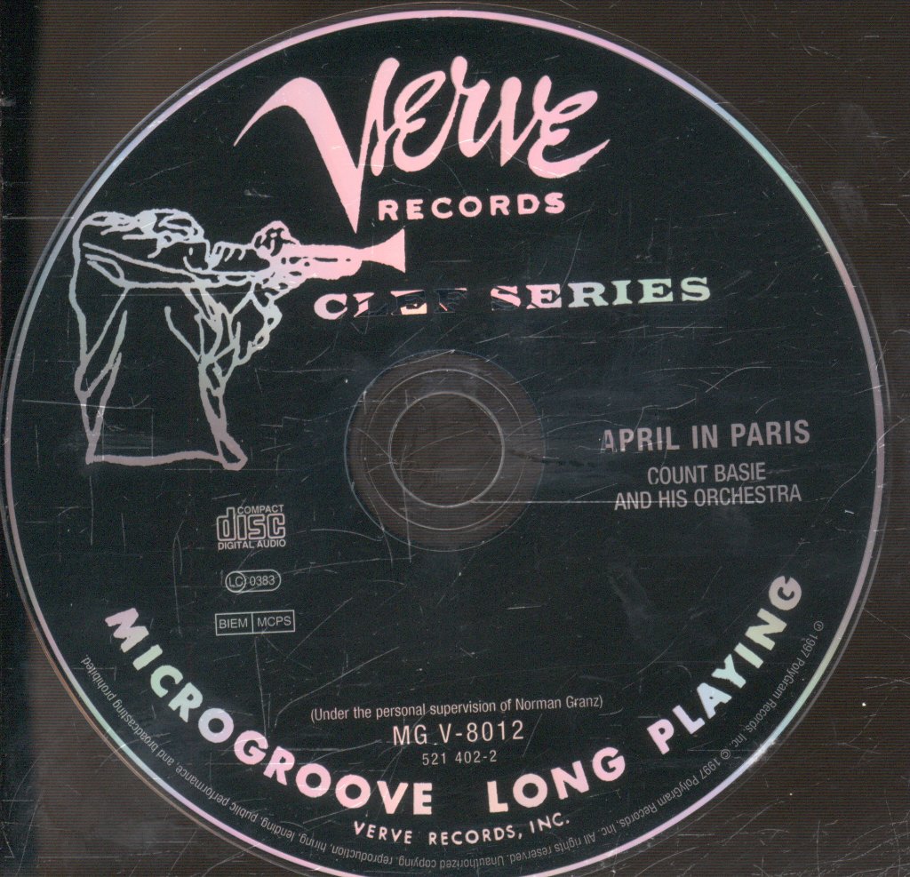 Count Basie Orchestra - April In Paris - Cd